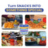 Pack 2 8 oz Herlochers Dipping Mustard of | Sweet & Tangy Mustard Dip, Jar | Gluten-Free, Salt-Free, Fat-Free | Perfect