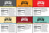 6 Set- Dan-O's Outlaw Seasoning Bottle Butter Dust, Butter Steak, Spicy BBQ, Sweet Caribbean, Sweet & Tangy BBQ