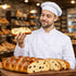 16 (2 Pack) Stern's Bakery Kosher Fresh Raisin Challah Bread Ounce - Traditional Raisin Bread for your Holiday