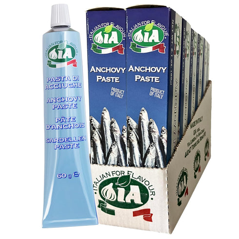 IA Anchovy Paste Ready to Use - 12 Tubes of 2.12oz (60g)
