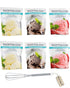 Nani Organics Ice Cream Mix. Vanilla, Chocolate and Strawberry. Each Pocket of 8 Oz