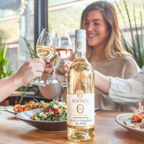 Marlborough, 750ml (750ml, 1) Giesen Dealcoholized Sauvignon Blanc, Non-Alcoholic White Wine, Fresh Aromatics, Crisp