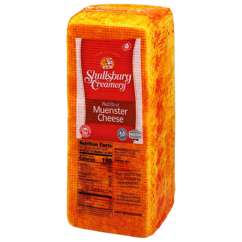 Shullsburg Creamery 6 - Muenster Cheese - Pound Loaf