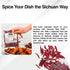 Natruen Whole Dry Szechuan Chinese Red Chili Pods 4 Oz (Medium Hot) for Chili Oil, Paste, Sauce, Spicy Sichuan Dried
