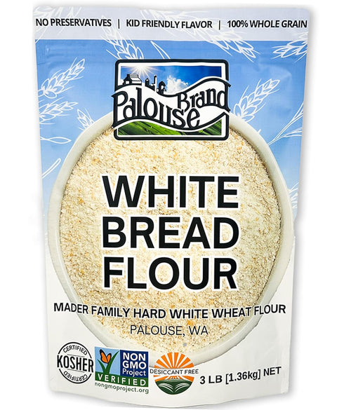Palouse Brand Certified Glyphosate Residue Free Bread Flour | 3 LBS |