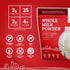6LB (Pack 1) Hoosier Hill Farm Whole Milk Powder