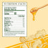 Don Victor 8 oz. Pure Honey with Comb, Glass Globe Jar, Edible Honeycomb Included, Alternative Sweetener, Perfectly