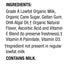 1% Omega-3, 8 oz, 12 Pack Horizon Organic Shelf-Stable Low Fat Milk Boxes with DHA Vanilla, fl