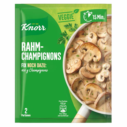 Knorr (Pack 4) Fix creamy mushrooms (Rahm-Champignons)