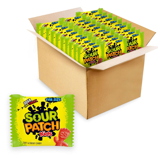 SOUR PATCH KIDS Soft & Chewy Gummy Candy, Bulk Candy, 140 Snack