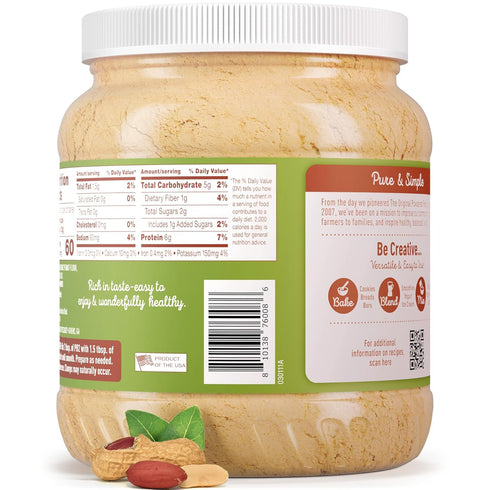 PB2 24oz Organic Powdered Peanut Butter | USDA Organic Certified, Non-GMO Project Verified, Gluten-Free Peanut Butter