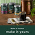 3.17 oz Starbucks Premium Instant Coffee, Dark Roast Coffee, Arabica Beans, Three Tins