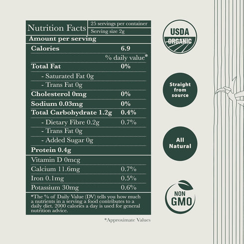 100g 50 Pack Luxmi Estates Chamomile Herbal Tea Loose Leaf Tea | Herbal Tea | Caffeine-Free | Single Ingredient | Cups