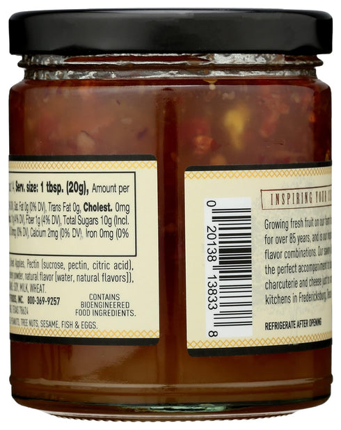 10.9 (Pack 6) Fischer & Wieser Bacon & Apple Jam, Spread On Sandwich, Add To Charcuterie Board, Glaze Ham, Ounce