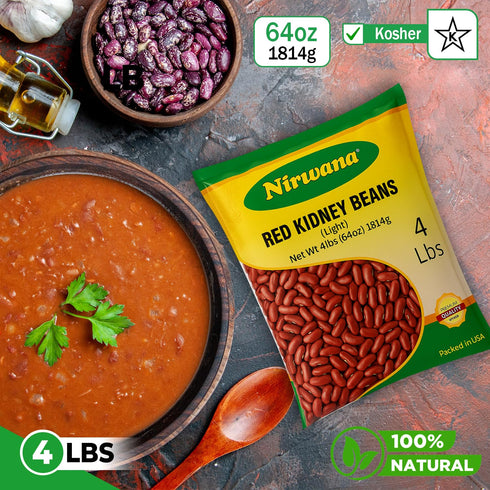 Premium Light Red Kidney Beans - Ideal for Soups, Stews & Daily Cooking