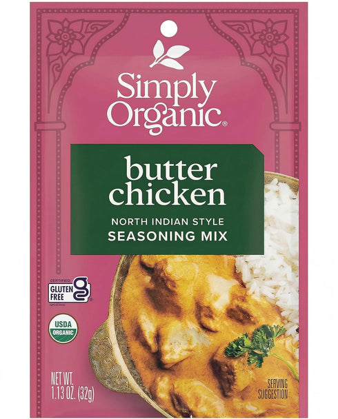 North Indian Butter Chicken Seasoning Mix by Simply Organic