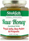 Stakich Royal Jelly, Bee Pollen, Propolis Raw Honey - Pure, Unprocessed, Unheated-