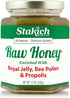 Stakich Royal Jelly, Bee Pollen, Propolis Raw Honey - Pure, Unprocessed, Unheated-
