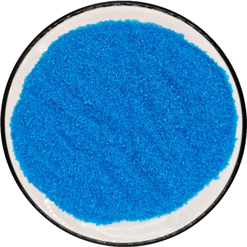 5 Rimming Edible Ounce Coarse Decorative Blue Sanding Sugar Sprinkles for Baking, Sparkling Crystals for Cakes