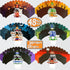 Halloween Cupcake Wrappers Set, 48 Pcs (24 Wrappers + 24 Toppers) for Spooky Gnomes Party Decorations