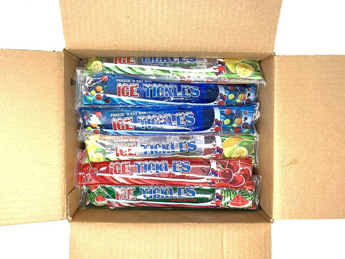 dutis (Pack 36 7oz Ice Tickles Giant Freezer Ice Pop Bars, Original Flavors of - pops)
