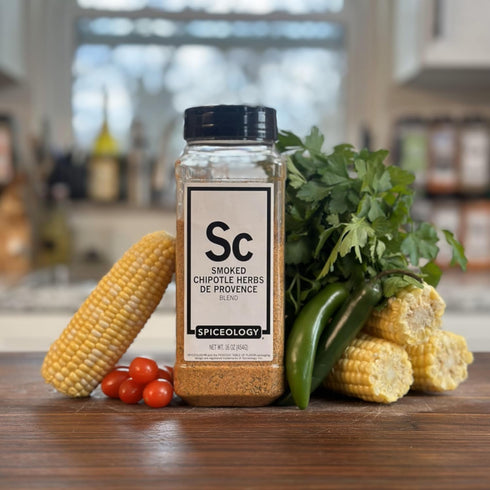 16 oz Spiceology Smoked Chipotle Herbs de Provence Seasoning Bold French-Inspired Blend with Smoky Chipotle & Herbs