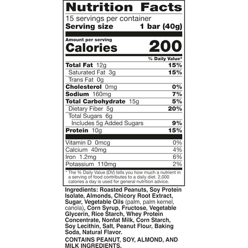 15 21.3 oz Nature Valley Protein Chewy Snack Bars, Salted Caramel Nut, Bars