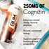 12 oz, Pack 12 BUM Sugar-Free Energy Drink, Root Beer - Lightly Carbonated & No Artificial Colors, Natural Caffeine
