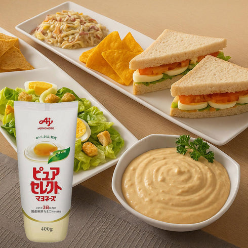 Generic Packaging (3 400, Ajinomoto Pure Select Mayonnaise | Authentic Japanese Mayonnaise | Made with Fresh Whole Eggs