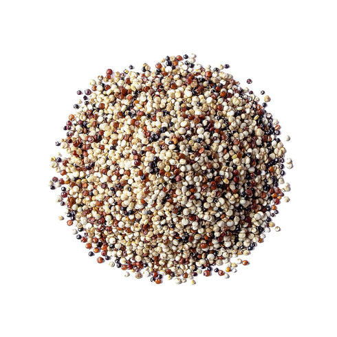 3 Food to Live Tri-Color Quinoa Grain, Pounds Blend of White, Black, and Red Whole Seeds. Pre-Washed and Ready to Cook.