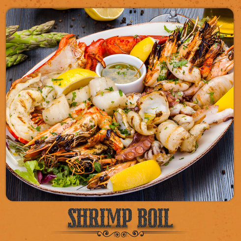 6.87oz (195g) Fresh Finest Shrimp Boil Seafood Seasoning - - Coastal, Authentic, Kosher, All-Natural, Non-GMO