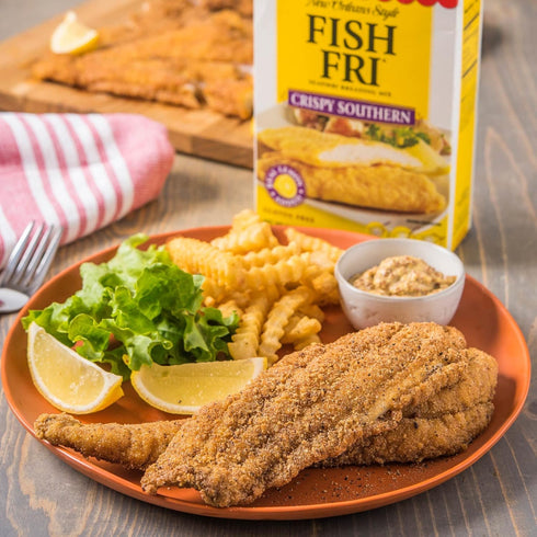 24 oz Zatarain's Crispy Southern Fish Fri Seafood Breading Mix