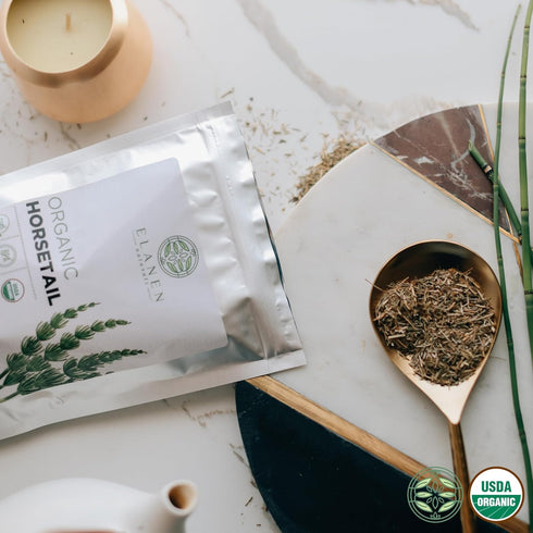 Horsetail 4 oz. (113g), Organic Herb USDA Certified Organic Cola de Caballo Hierba, Horse Tail Plant Tea, Shave Grass