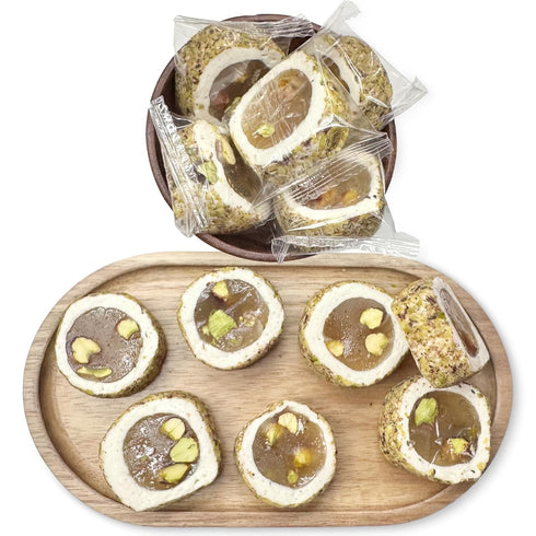 NY Spice Shop Malban Pistachio Kashta Roll - 5 Pound Traditional Fruit
