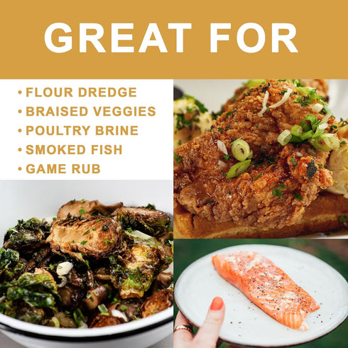 Gilbert's 2020, 4.4 oz Chef Kenny Fried Chicken Seasoning, No GMO, Gluten Free, Low Sodium Featured on Oprah's Favorite