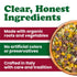 8.8 oz (Pack 3) Food to Live Organic Numberini Pasta - Eat. Play. Learn, of Multicolor Italian Fun Kid's Pasta, Made