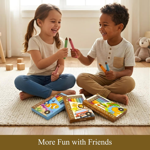 3 21 (63 15.8 oz), Andy Anand Milk Chocolate Pencil Treats - Boxes of Pencils Each Pencils, European Milk Chocolate