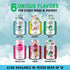 70 Pack 12 (12 oz CLEVER - Mojito, Nonalcoholic Mocktails for Any Occasion, Sugar-Free Beverages with Botanical