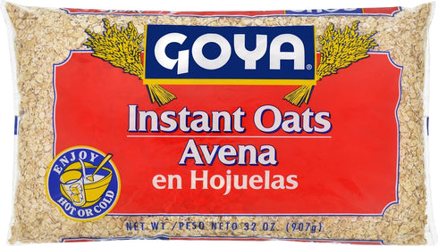 12 (Pack 12) Goya Foods Instant Oats, Ounce