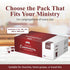 Grace Communion Set 250 Communion Prefilled Cup and Wafer - Box of Bread and Grape Juice for Holy