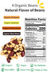 (5oz, 6packs) Eat More BeansOrganic Fully Cooked Super Bean Mix, steamed bean, healthy salad toppings, plant-based