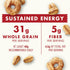 15 oz Cascadian Farm Organic Cinnamon Oat Clusters Cereal, Made with Whole Grain, Non-GMO