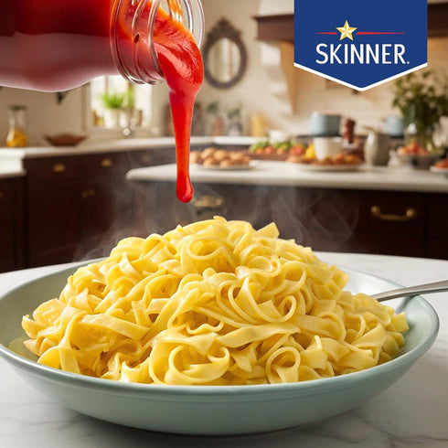 12 Pack (12 oz Skinner Extra Wide Egg Noodle Pasta, Each) Pantry Staple for Casseroles, Soups & Satisfying Meals