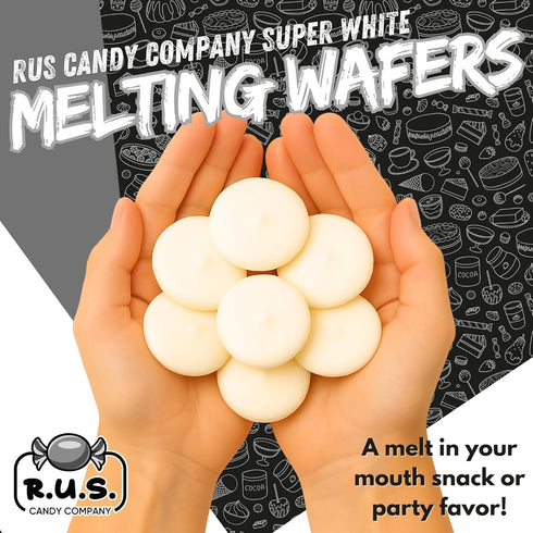 32 oz White Chocolate Melting Wafers Bulk for Dipping Strawberries Melting Chocolate, Candy Melts for Making Baking