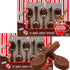 Fruidles 2-Pack Milk Chocolate Peppermint Flavored Stirring Spoons, Candy Hot Stirring Edible