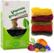 TANISA 5 Natural Vegetable Color Vermicelli Rice Noodles, Gluten Free Ramen Noodles, Non GMO, Low Carb, 8.8 oz