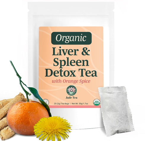 Jade Tea -Organic Liver Detox Tea & Spleen Detox Tea - Organic