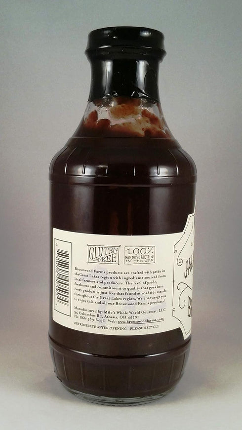 BROWNWOOD FARMS Jalapeno Cherry BBQ Sauce, 20 OZ