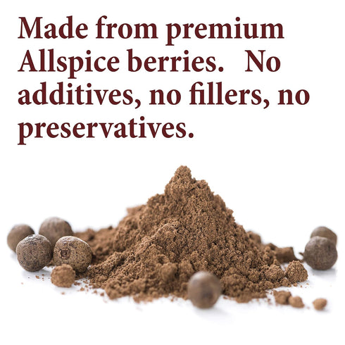 The Spice Way Allspice, Ground 4 oz, Multipurpose Berry Powder for Curries, Sauces, Soups, and Pastries