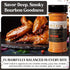 3 4.7 Oz Pcs Brown Sugar Bourbon Seasoning for Chicken, Beef & Pork | Bold Smoky Dry Steak Rub for Grilling, Gourmet